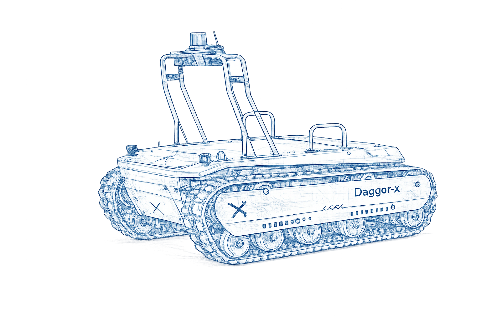 Dagger-X UGV (Unmanned Ground Vehicle) - Namely 